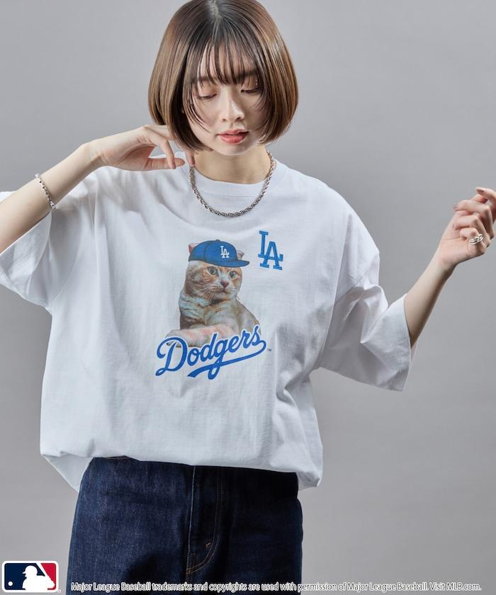 聯名 MLB 動物印花T恤