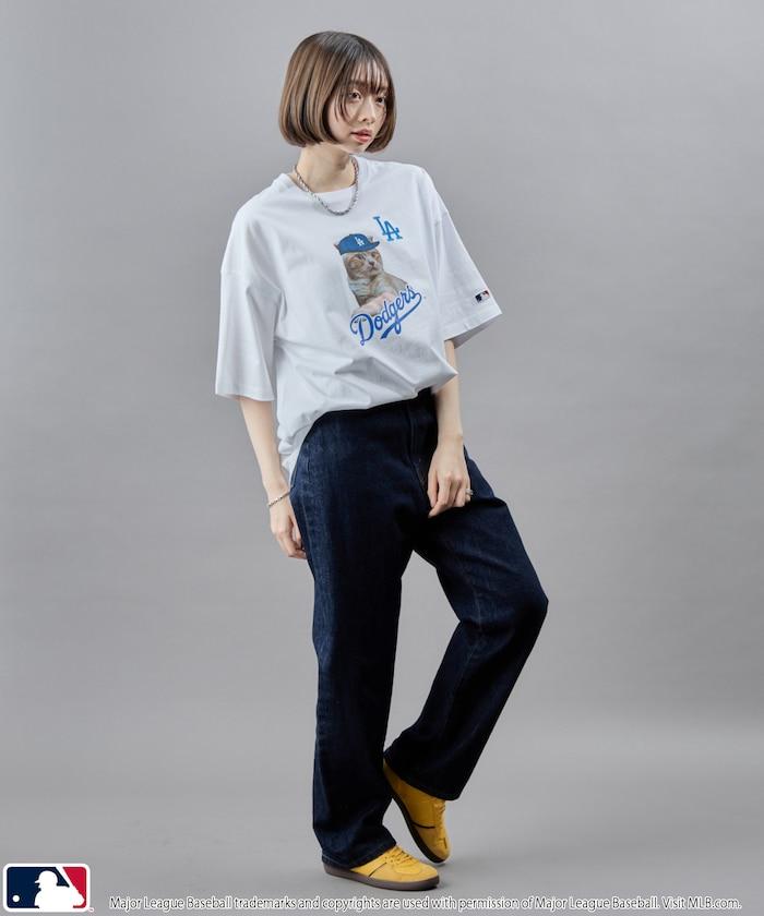 聯名 MLB 動物印花T恤
