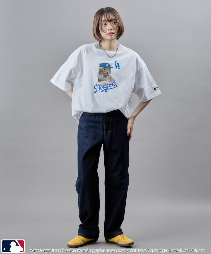 聯名 MLB 動物印花T恤