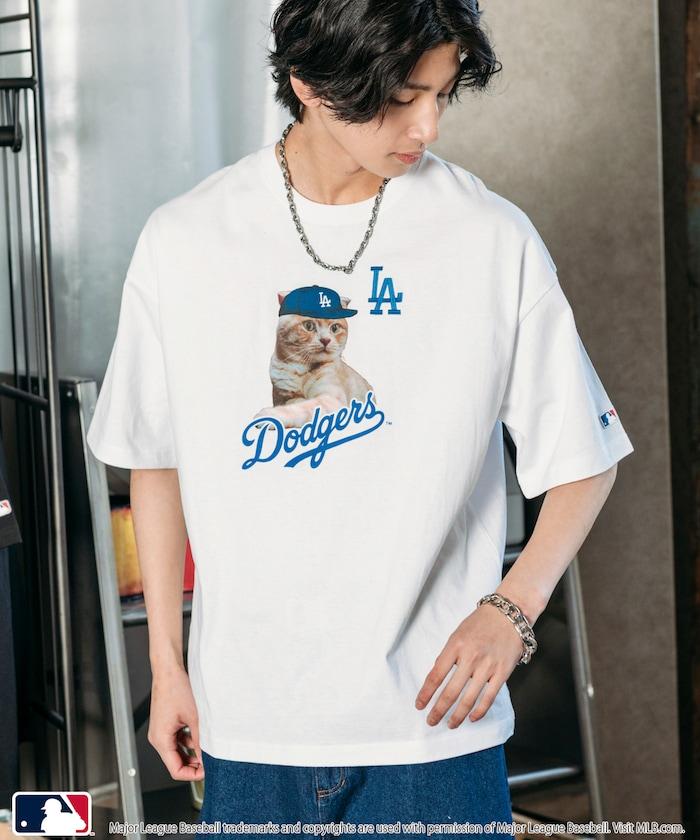 聯名 MLB 動物印花T恤