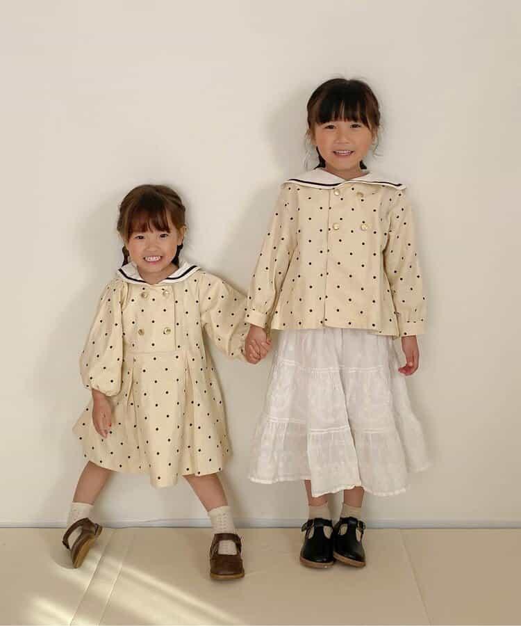 【連衣裙】水手領襯衫