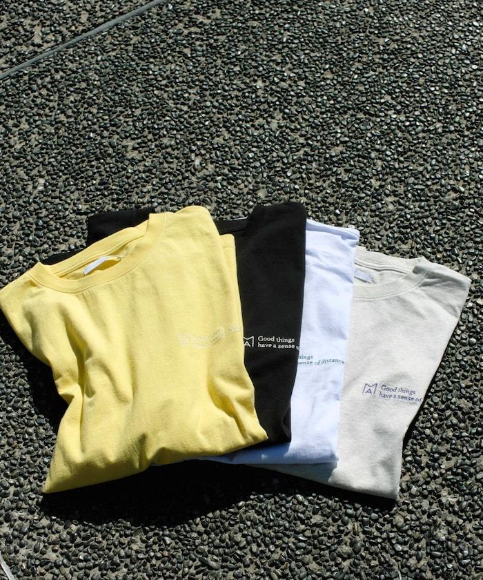 BASIC標誌刺繡T恤 / 單點刺繡短袖T恤