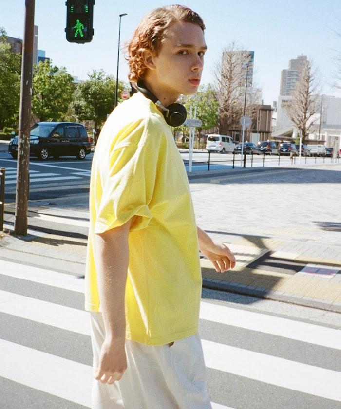 BASIC標誌刺繡T恤 / 單點刺繡短袖T恤