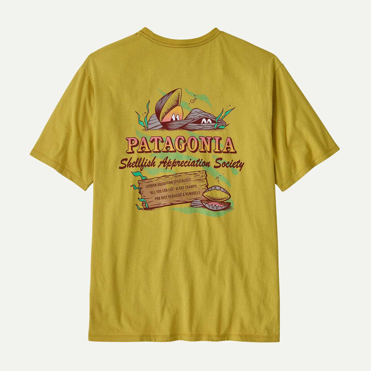 Patagonia/巴塔哥尼亞 男士·水上·活動·有機·T恤