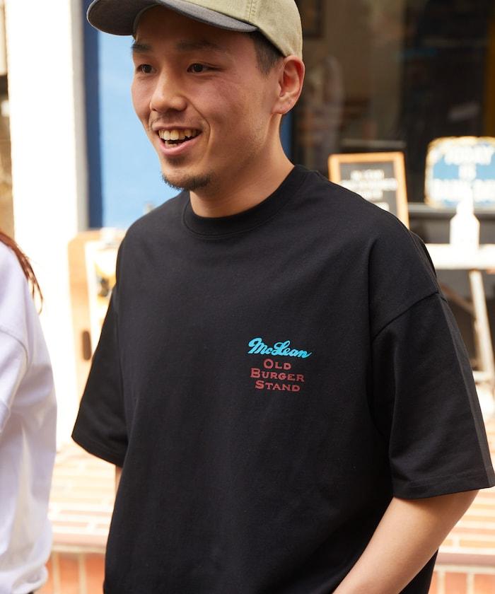 麥克林老式漢堡攤×FREAK'S STORE 聯名 後背印花 圓領T恤