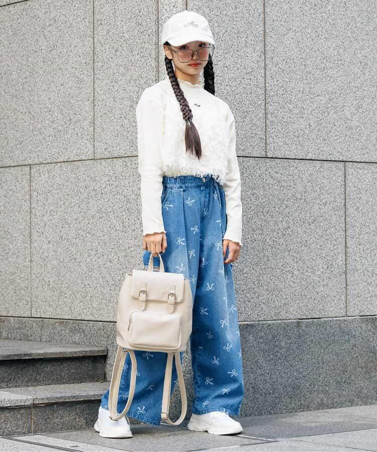 W腰帶風格迷你雙肩包