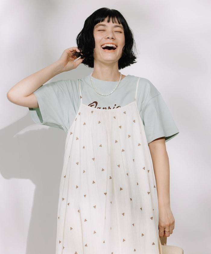 印度 幾何刺繡 女士連衣裙