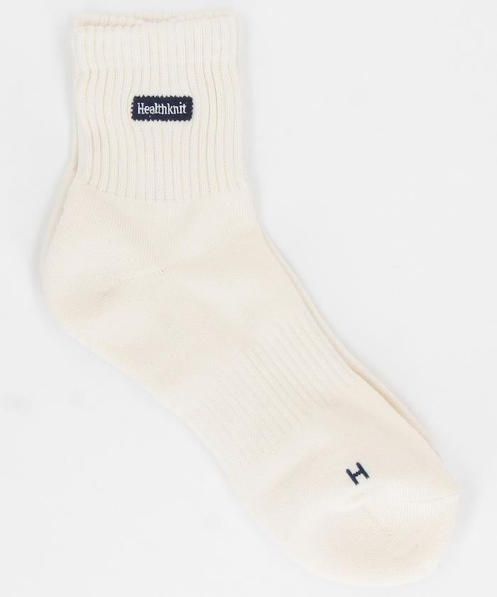 一點標誌刺繡 四分之一襪子(25.0-27.0厘米適用)