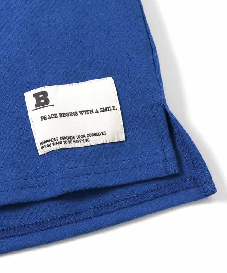 袖線後方Logo T恤