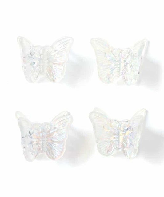 蝴蝶結迷你髮夾4件套