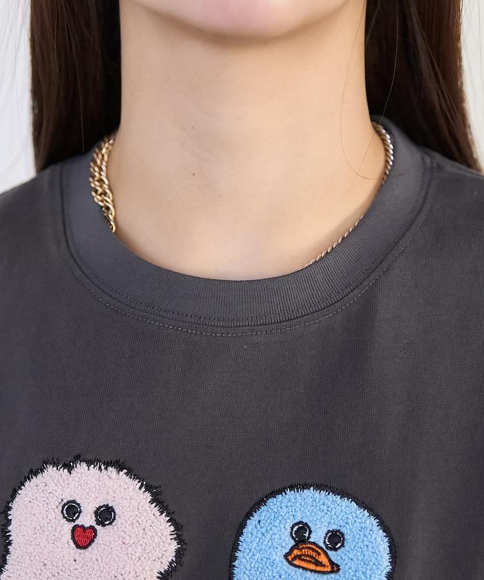 mojojojo 相良刺繡 藝術T恤