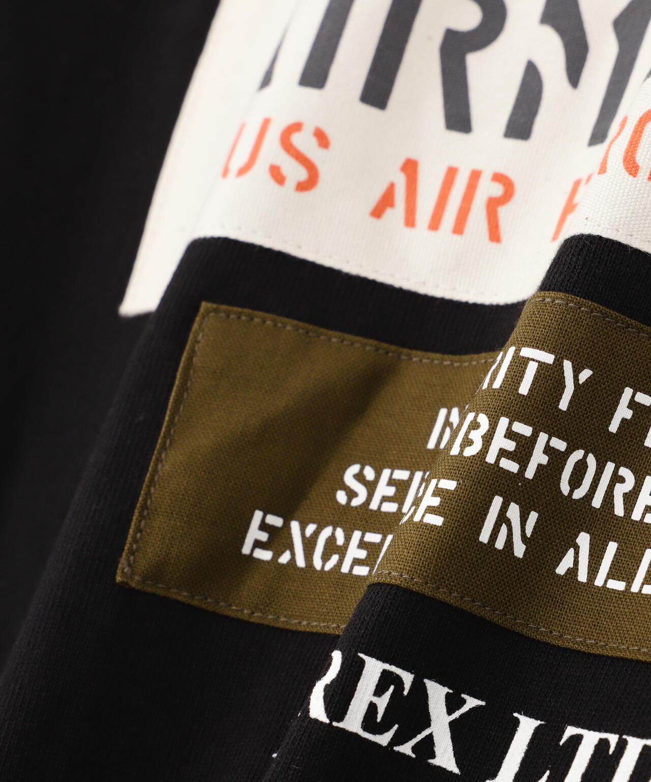 《KIDS / 兒童》CADET PATCH T-SHIRT / 軍校徽章 短袖T恤 / AVIREX / 阿維雷克斯