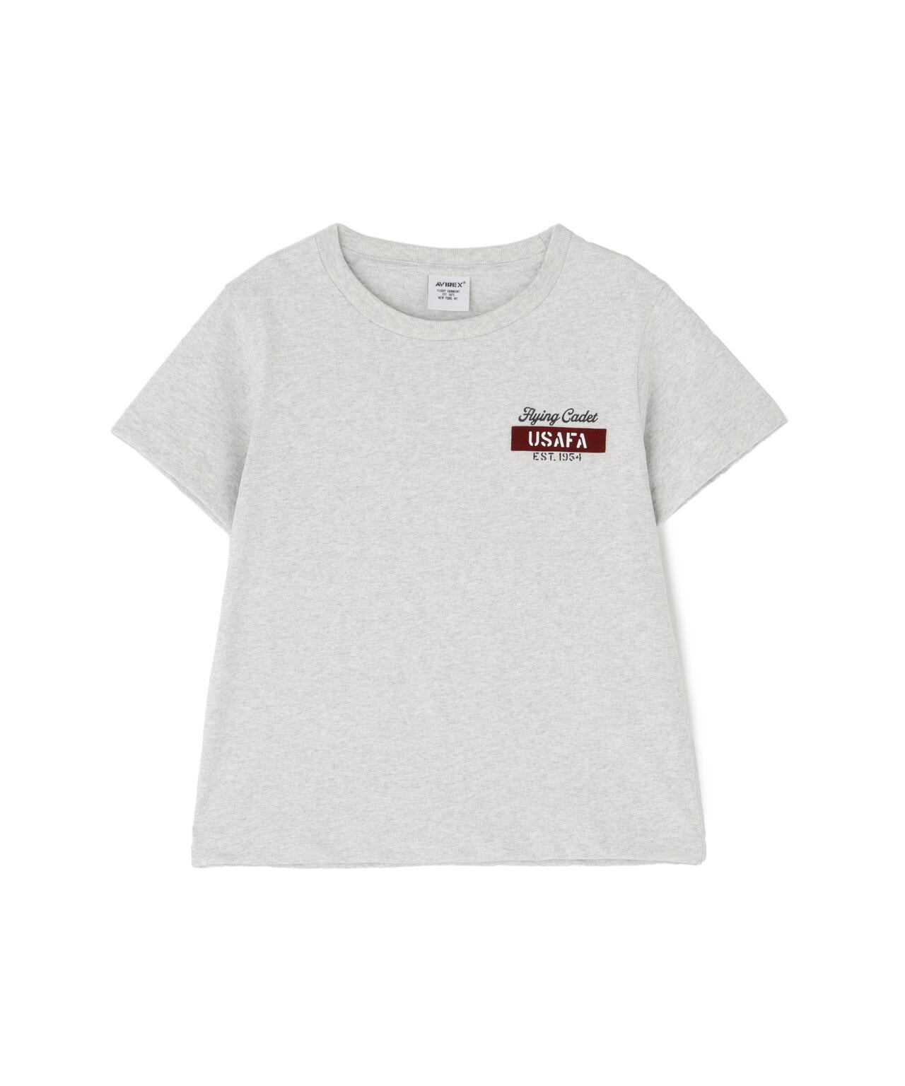 《KIDS / 兒童》CADET PATCH T-SHIRT / 軍校徽章 短袖T恤 / AVIREX / 阿維雷克斯
