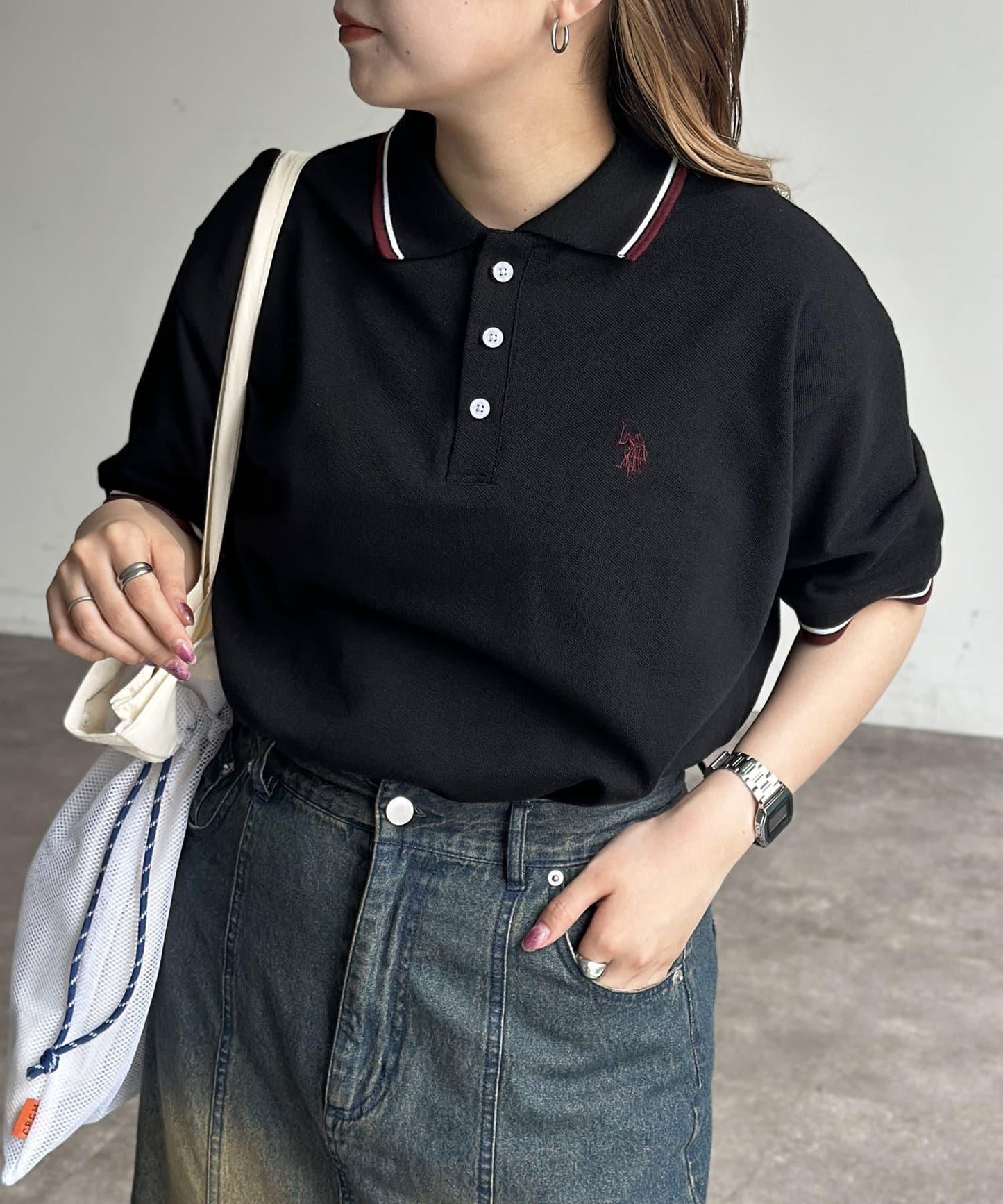 【美國馬球協會】1點刺繡Polo衫