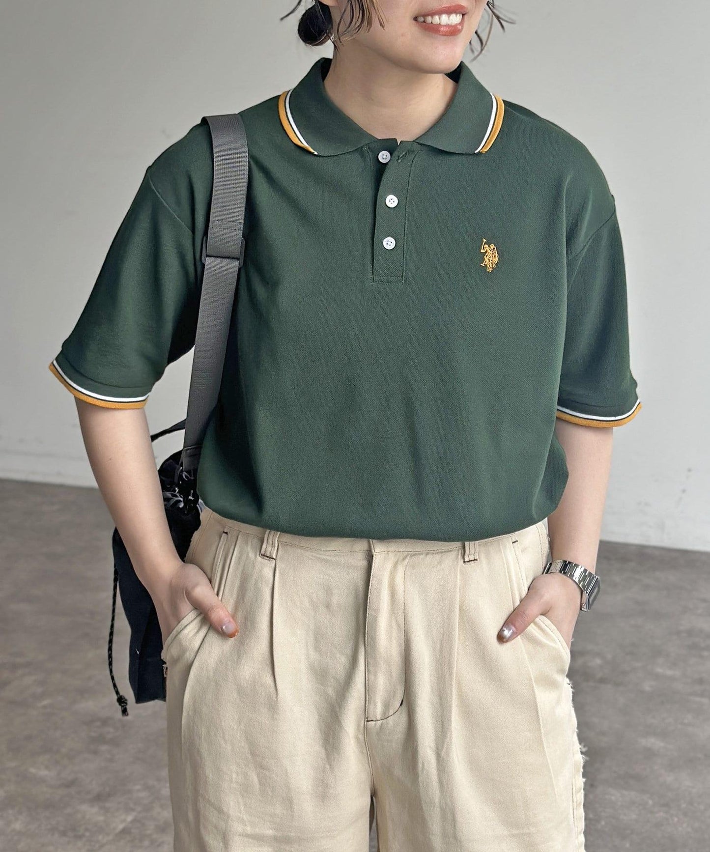 【美國馬球協會】1點刺繡Polo衫