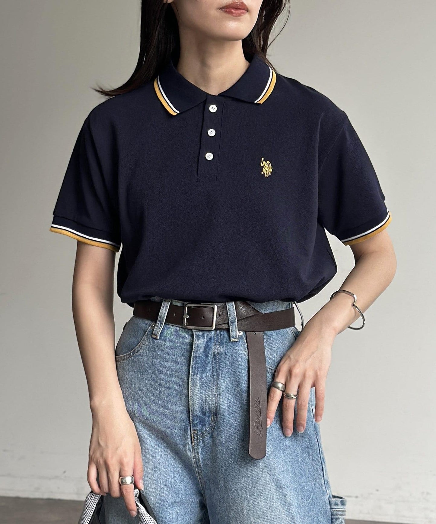 【美國馬球協會】1點刺繡Polo衫