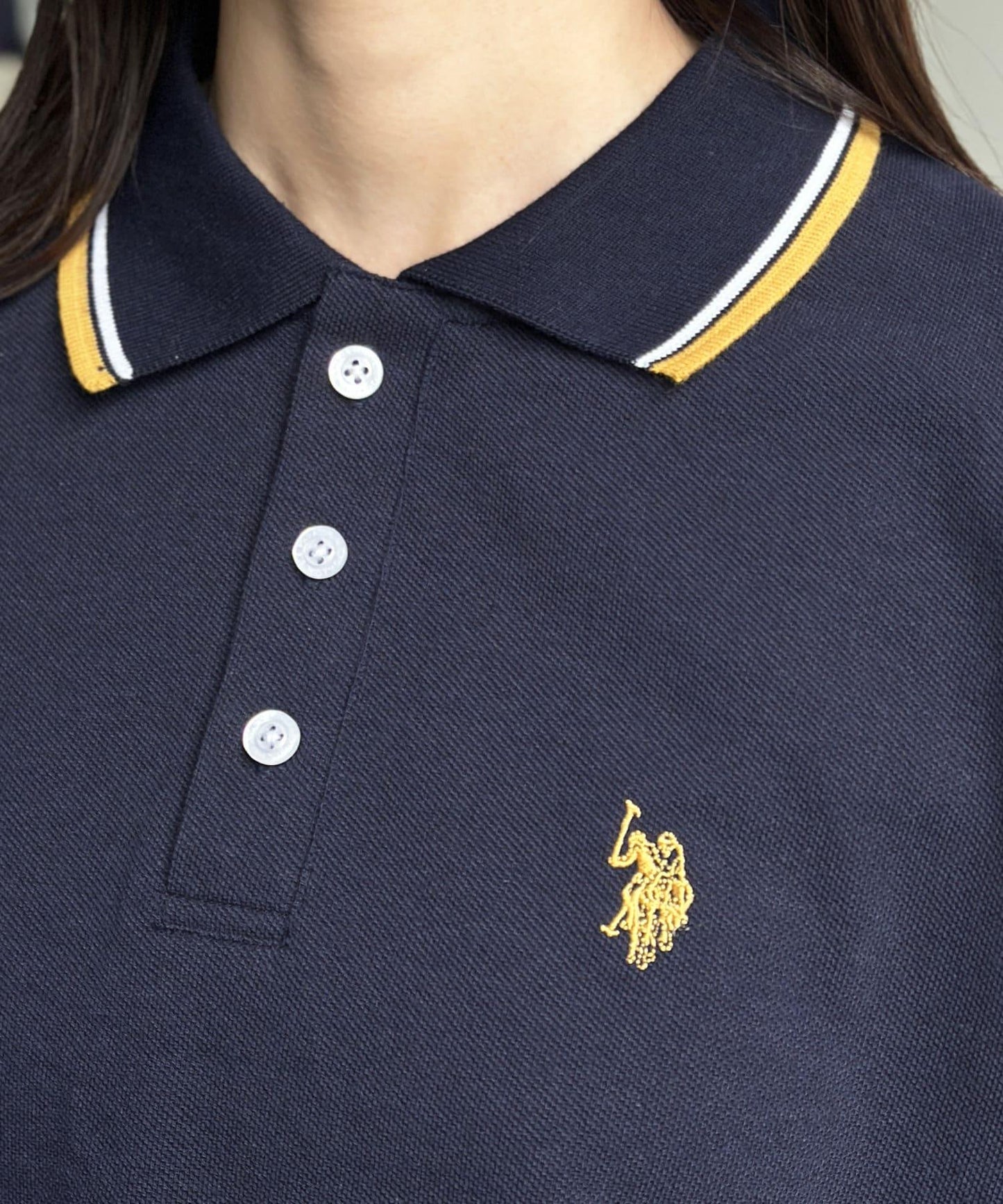 【美國馬球協會】1點刺繡Polo衫