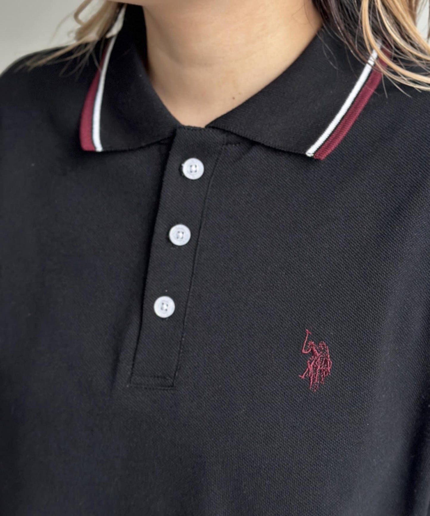 【美國馬球協會】1點刺繡Polo衫