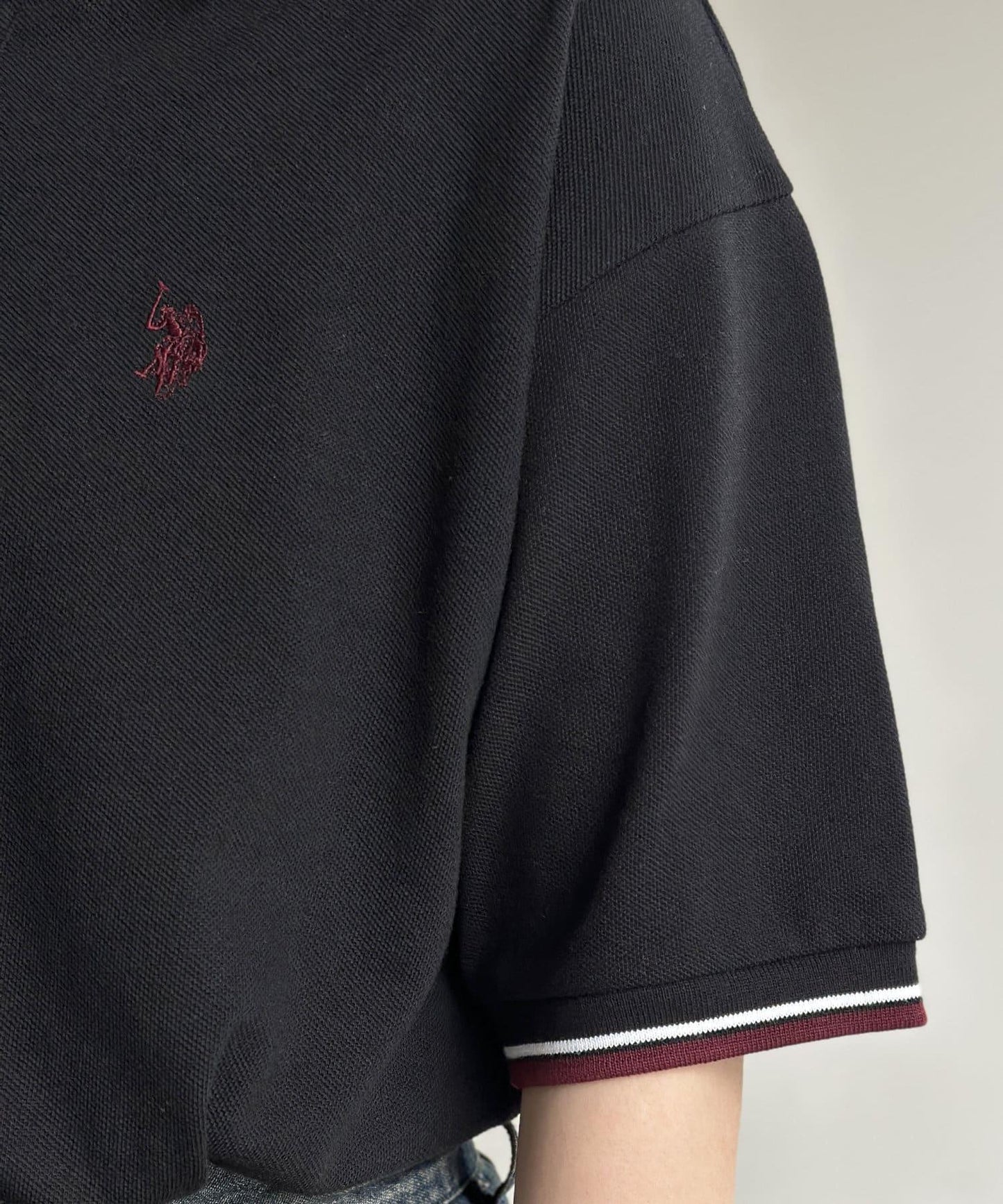 【美國馬球協會】1點刺繡Polo衫