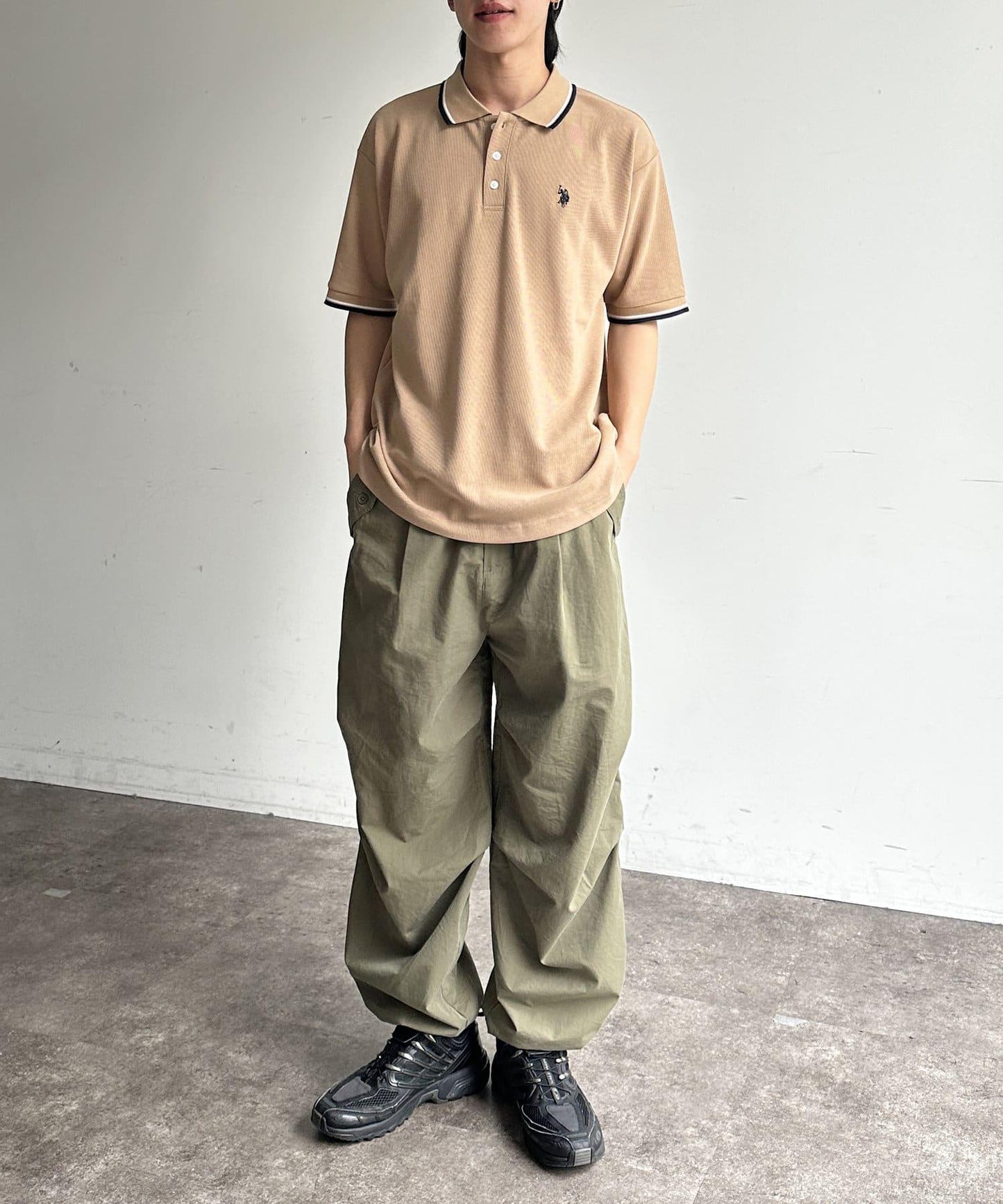 【美國馬球協會】1點刺繡Polo衫