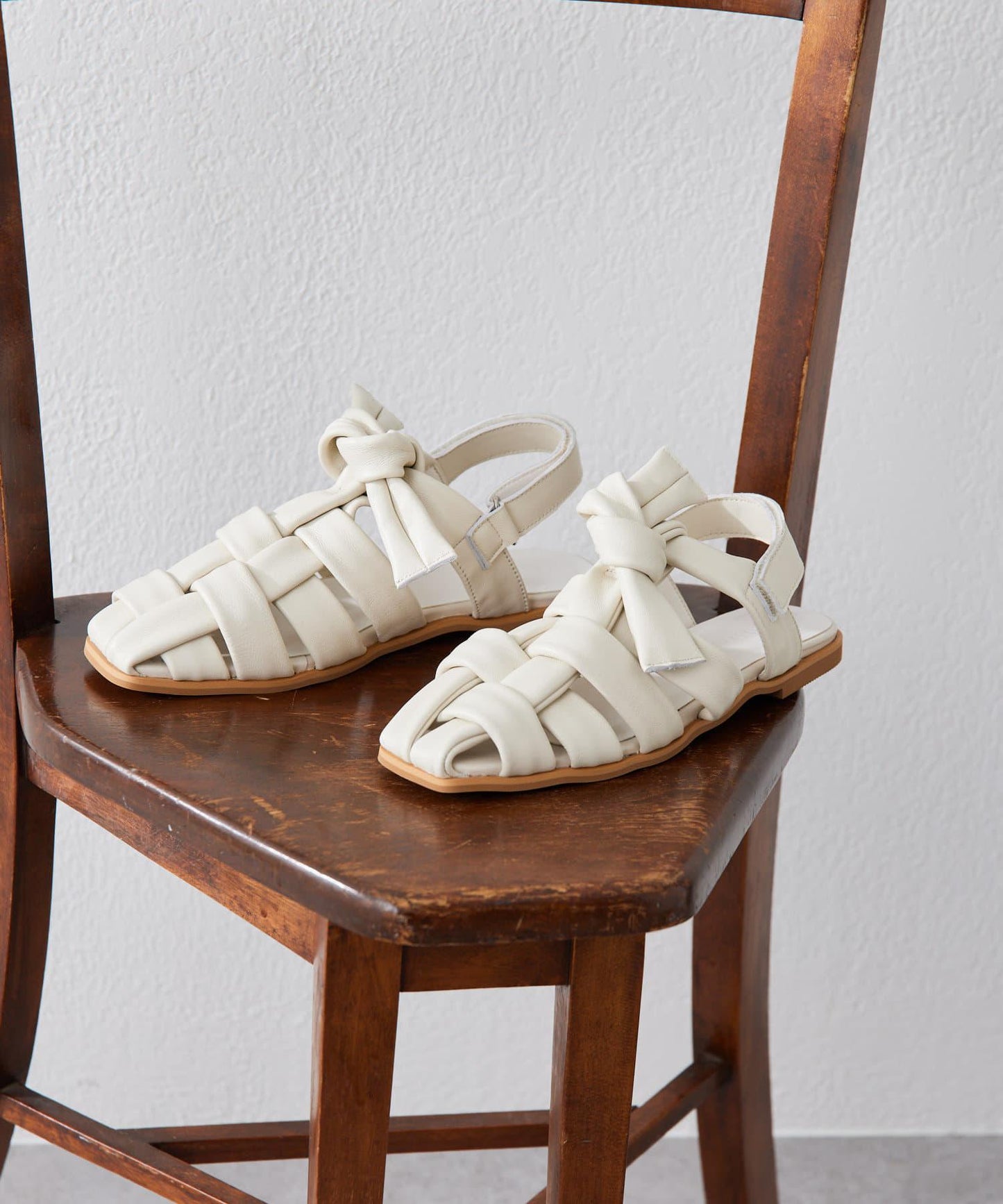"S・M・L尺碼展開" 蝴蝶結涼鞋【SUM1 STYLE(斯密風格)】