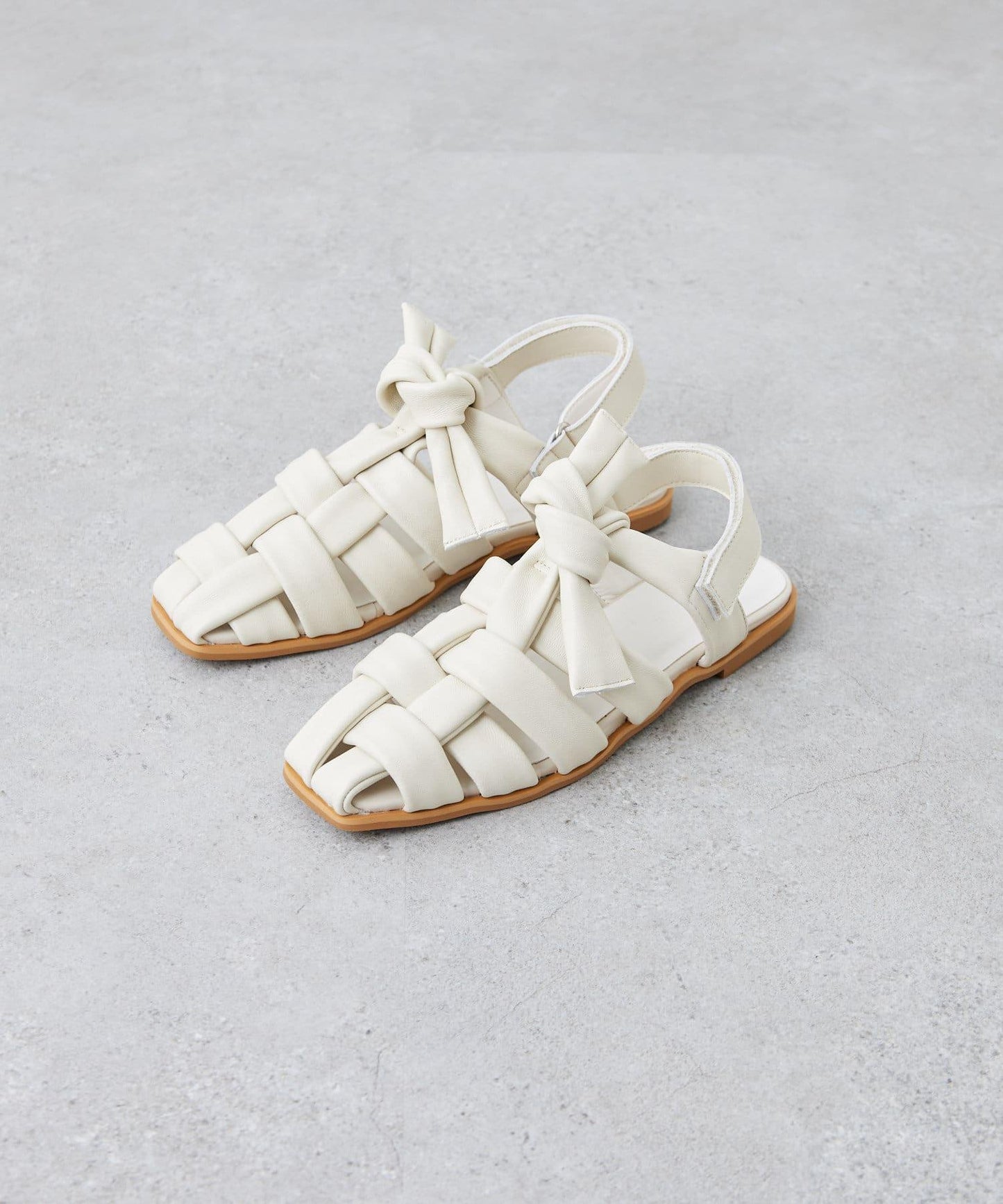 "S・M・L尺碼展開" 蝴蝶結涼鞋【SUM1 STYLE(斯密風格)】
