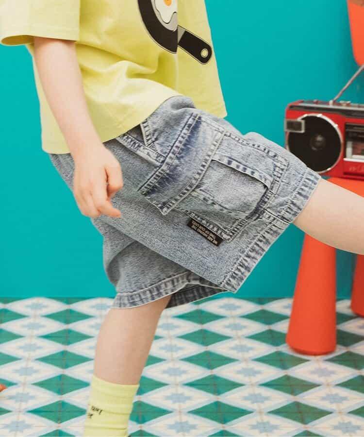 寬鬆工裝半褲 5分褲