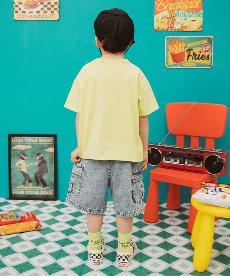 寬鬆工裝半褲 5分褲