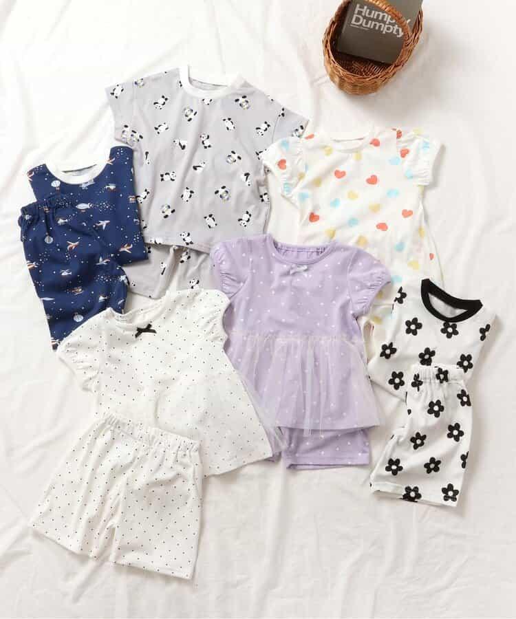 花紋·心形圖案睡衣 4分褲