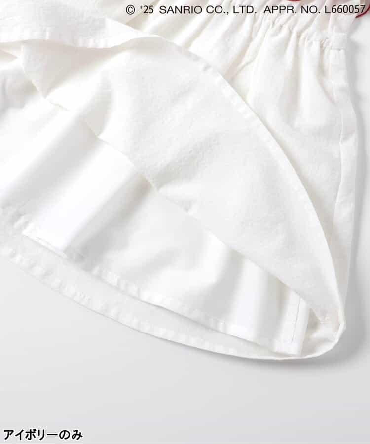 【連衣裙】【《三麗歐》】扇貝刺繡連衣裙