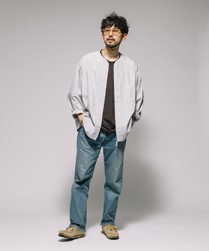 全拉鍊開衫 高級襯衫 長袖