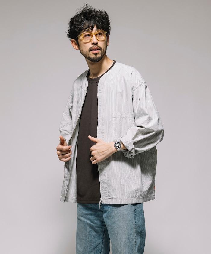 全拉鍊開衫 高級襯衫 長袖