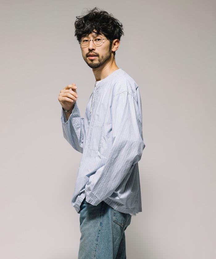 全拉鍊開衫 高級襯衫 長袖