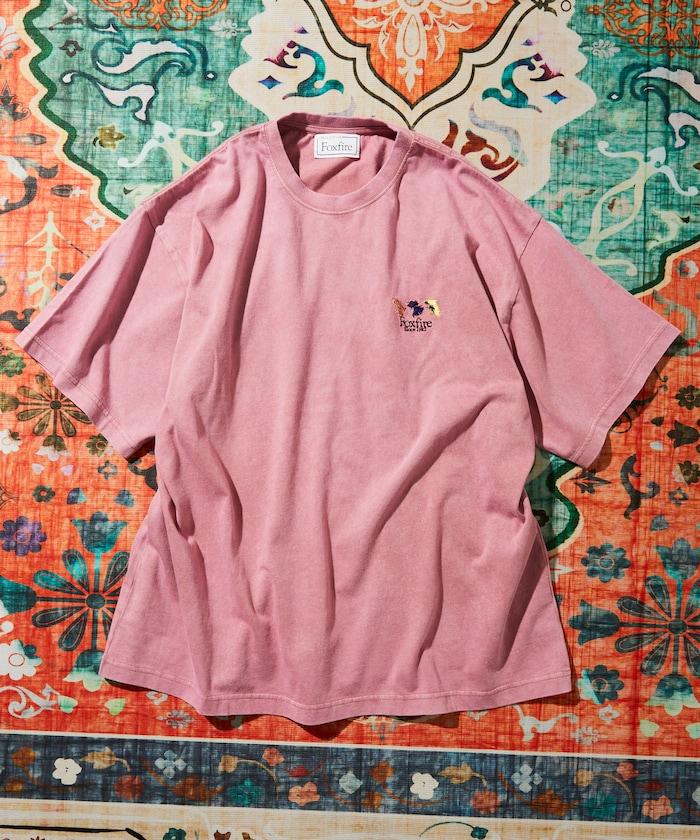 聯名 粉末加工 刺繡標誌 短袖T恤
