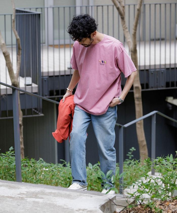 聯名 粉末加工 刺繡標誌 短袖T恤