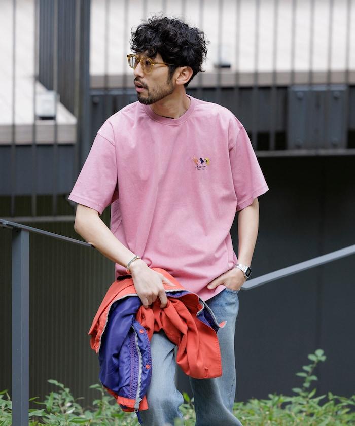 聯名 粉末加工 刺繡標誌 短袖T恤
