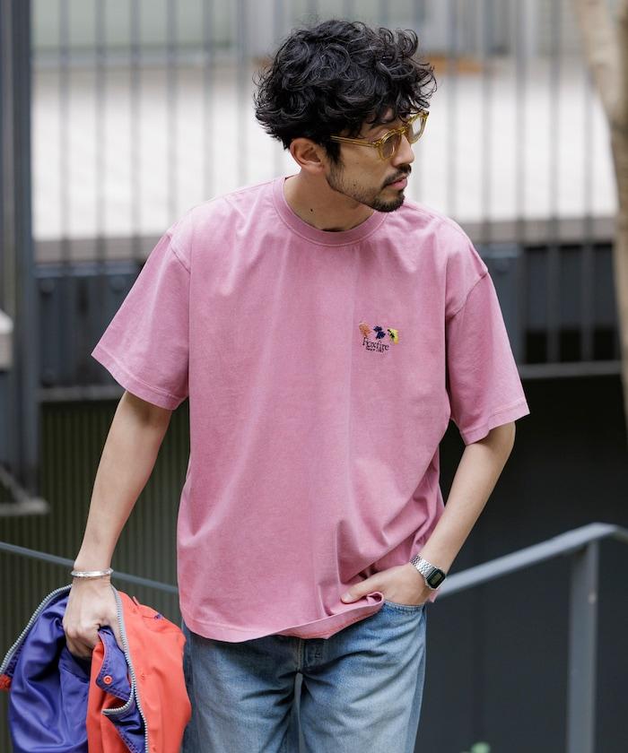 聯名 粉末加工 刺繡標誌 短袖T恤