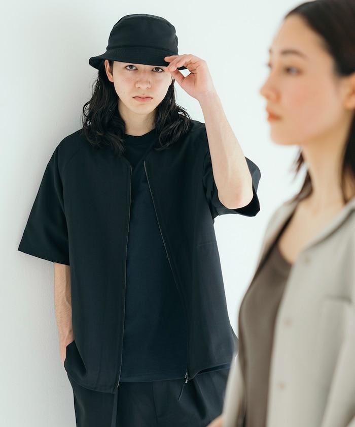 速乾材料 可摺疊 桶帽 亞麻風 居家護理