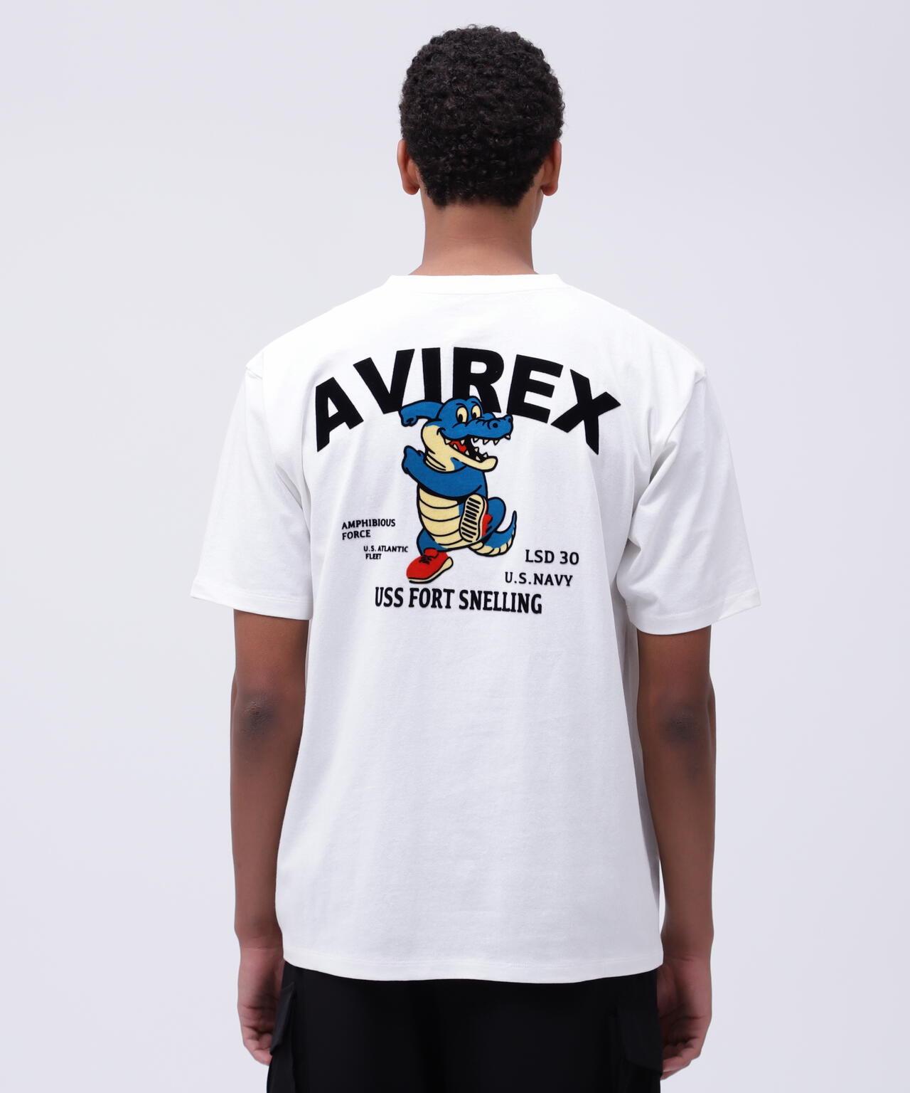《&DEPOT限定》USS FORT SNELLING T恤 / USS 福特斯內林 T恤 / AVIREX /