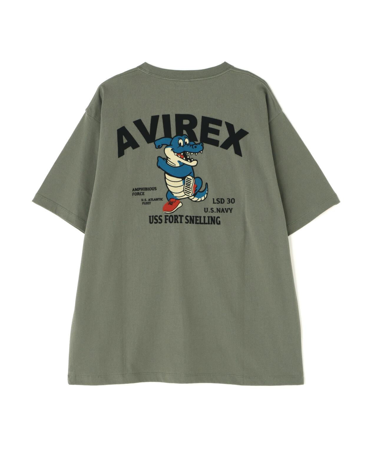 《&DEPOT限定》USS FORT SNELLING T恤 / USS 福特斯內林 T恤 / AVIREX /
