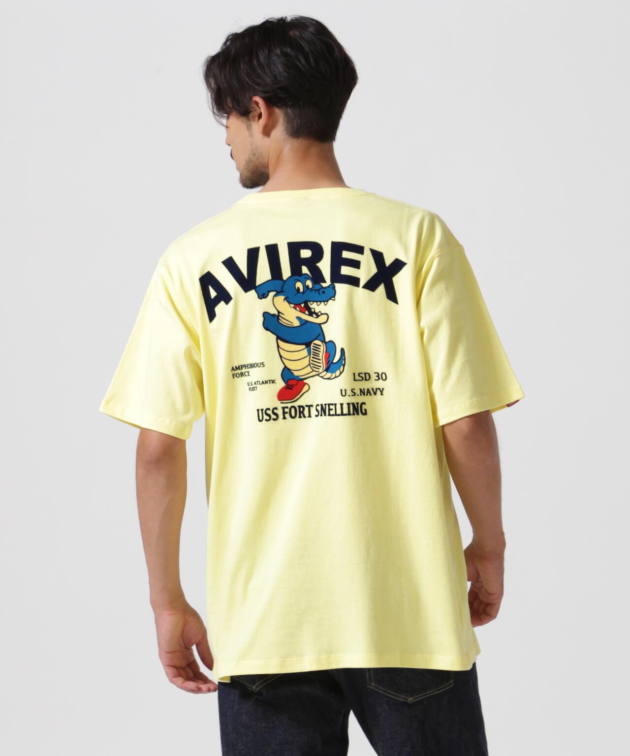 《&DEPOT限定》USS FORT SNELLING T恤 / USS 福特斯內林 T恤 / AVIREX /