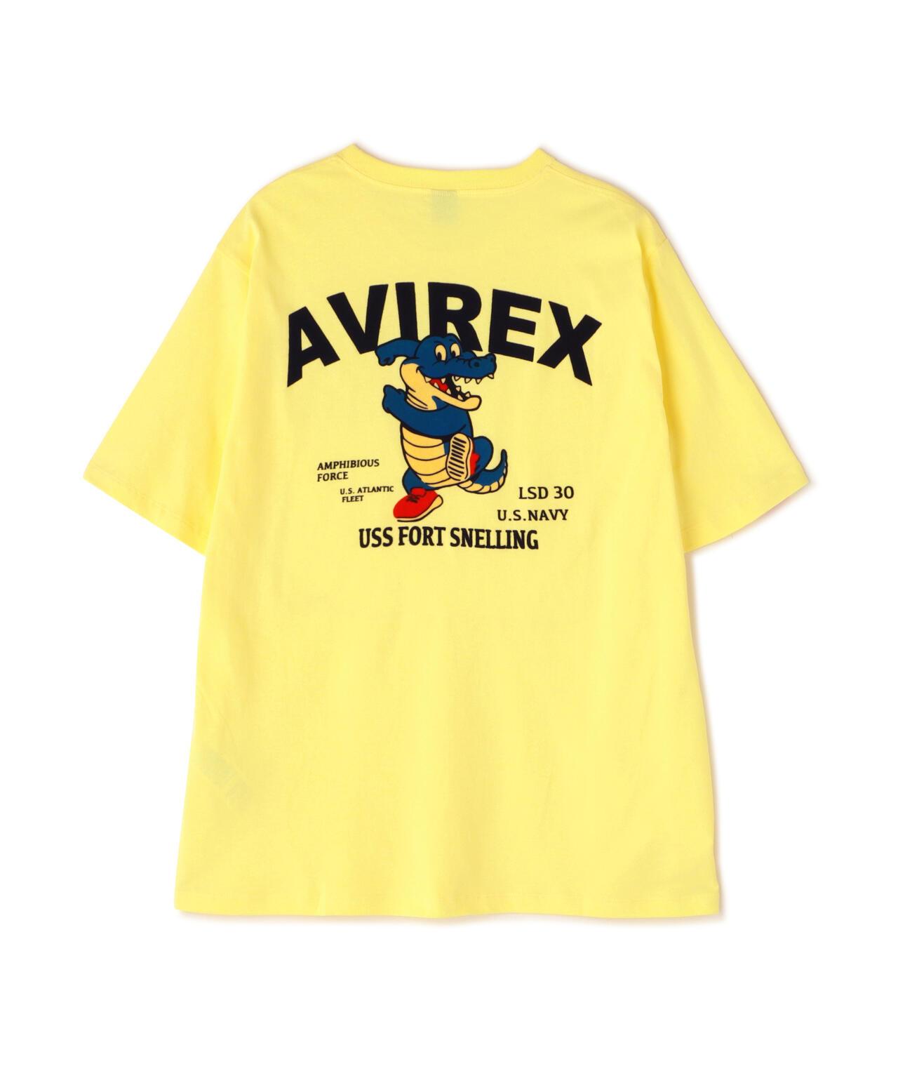《&DEPOT限定》USS FORT SNELLING T恤 / USS 福特斯內林 T恤 / AVIREX /