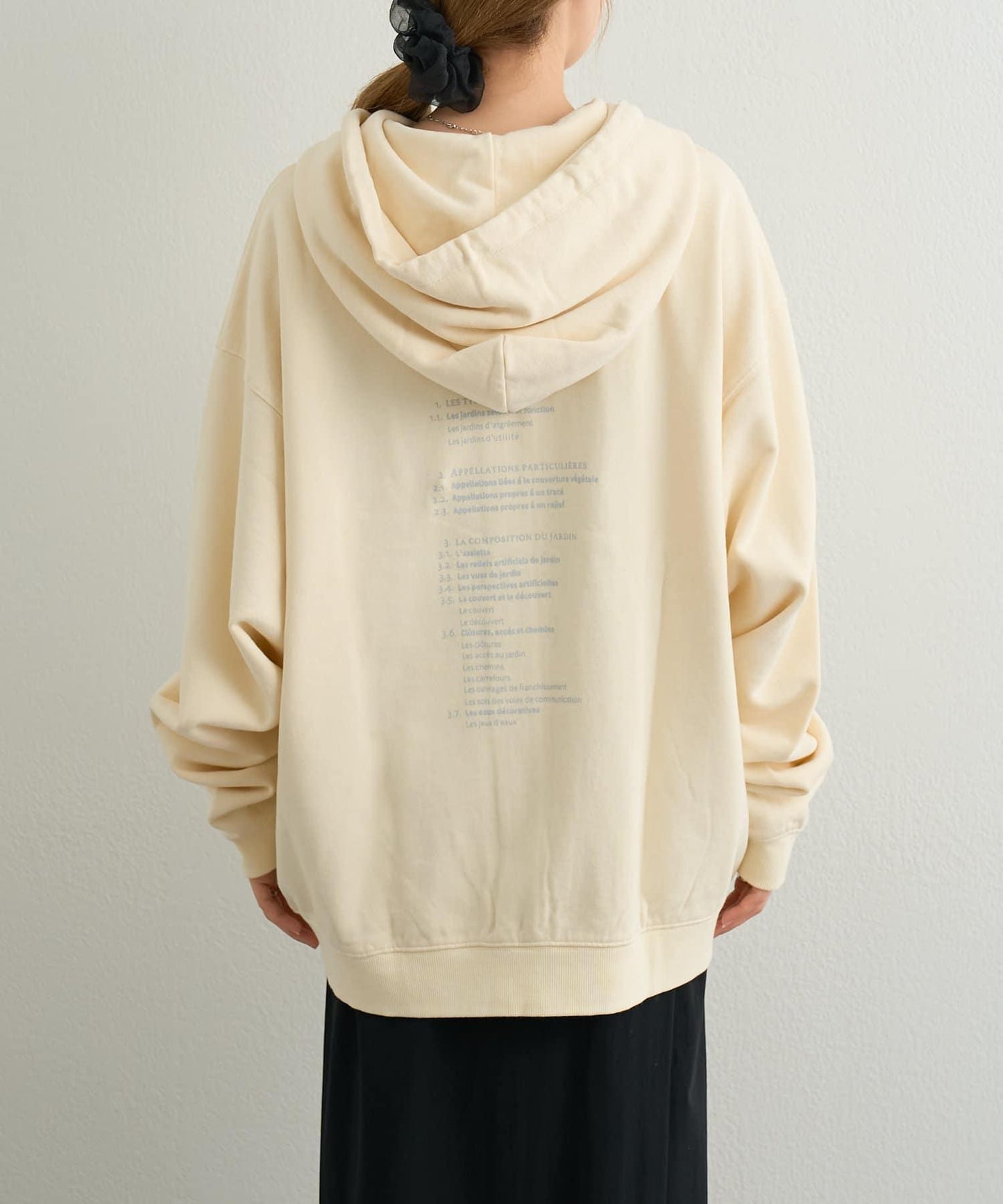 【4色展開】B 8花園拉鍊帽衫