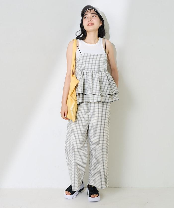 格紋休閒褲 <套裝搭配款>