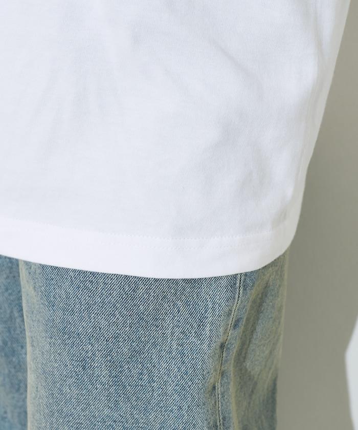 女孩子海灘照片印花T恤