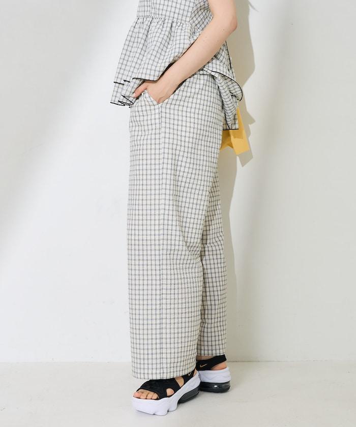 格紋休閒褲 <套裝搭配款>