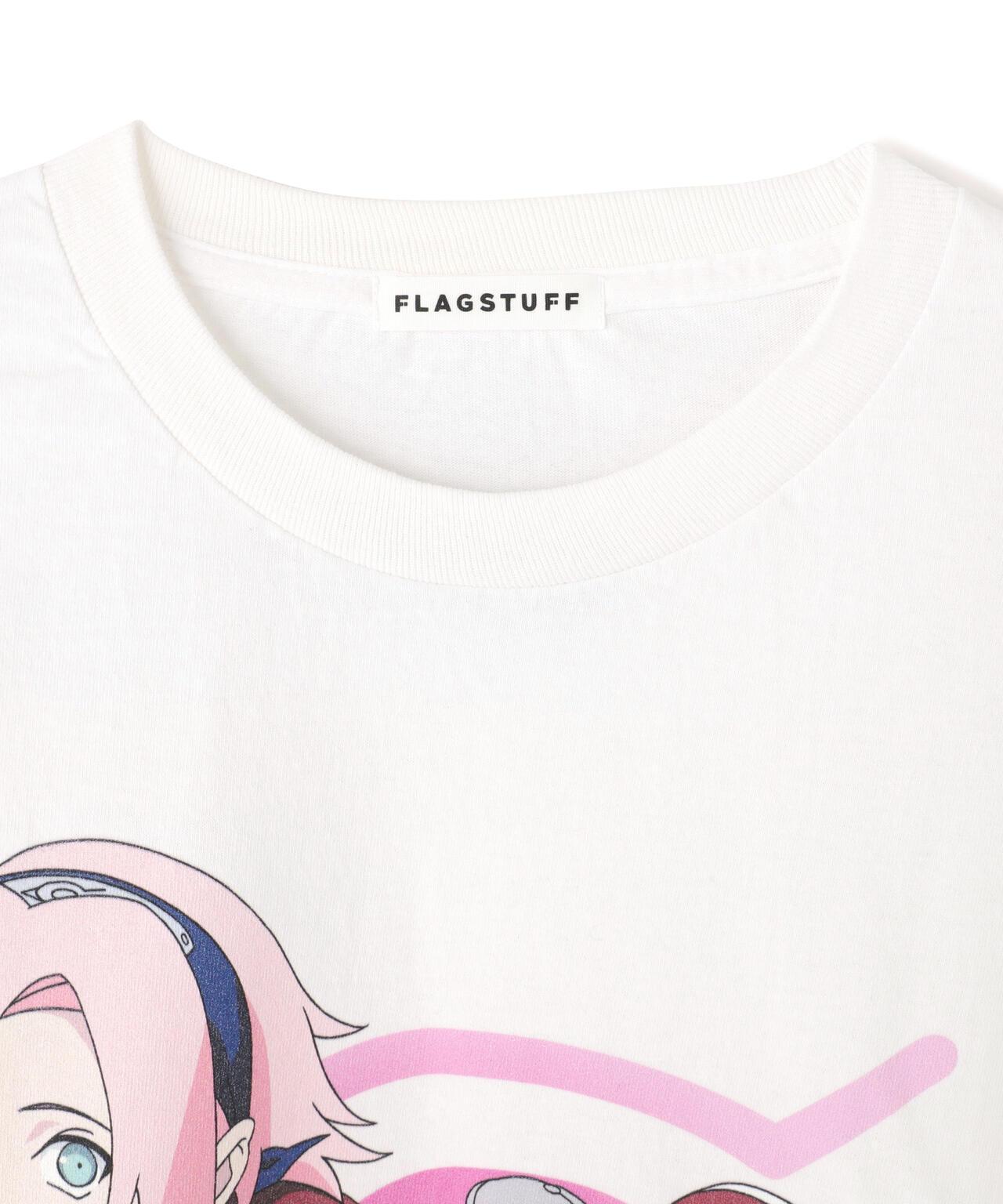 F-LAGSTUF-F×《火影忍者》-火影忍者/旗木卡卡西×火影忍者/“SAKURA” 長袖 T恤