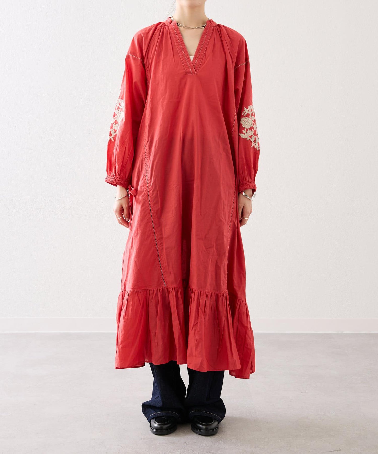 FANAKA 刺繡長裙