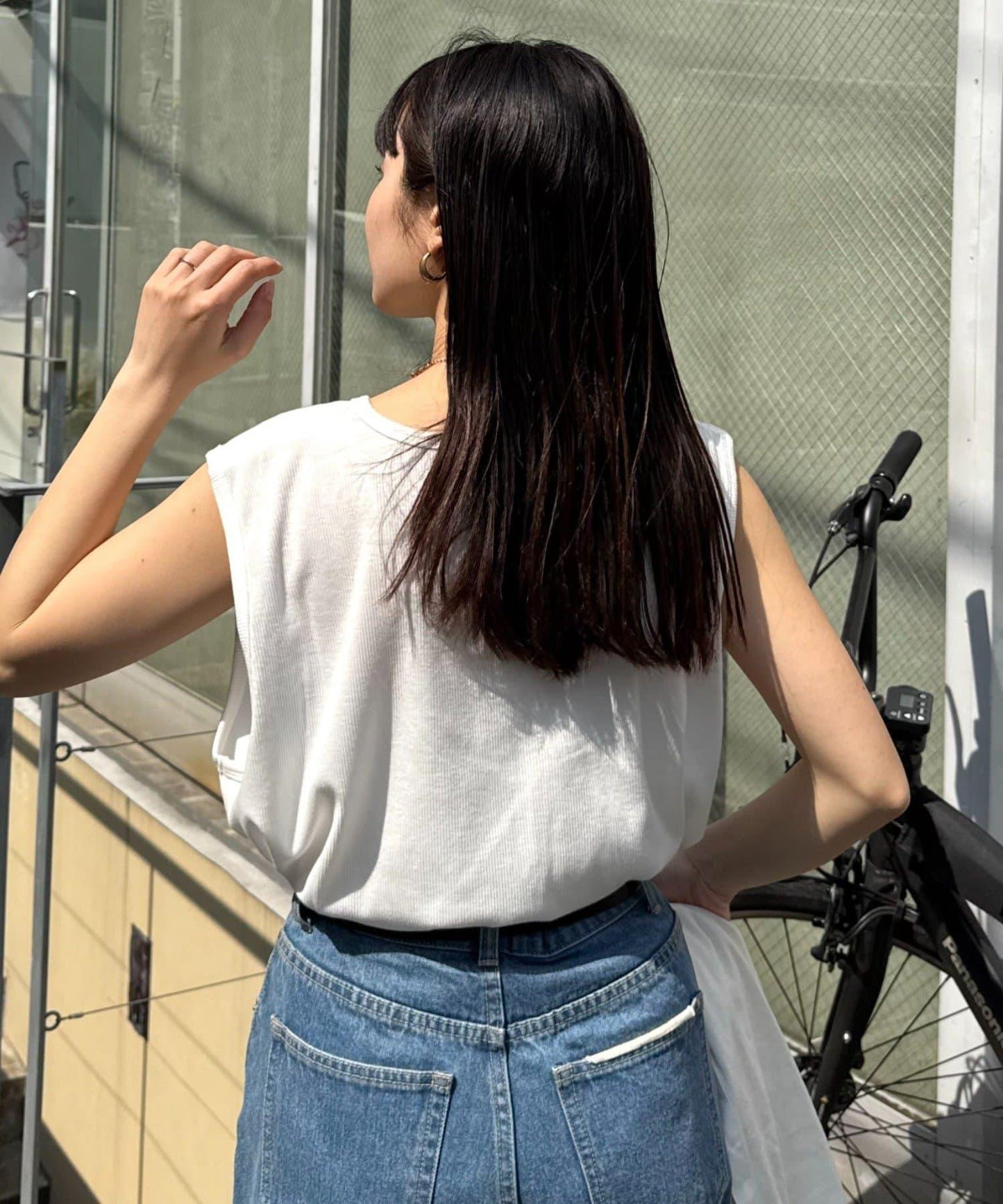【男女通用】接觸冷感條紋無袖背心