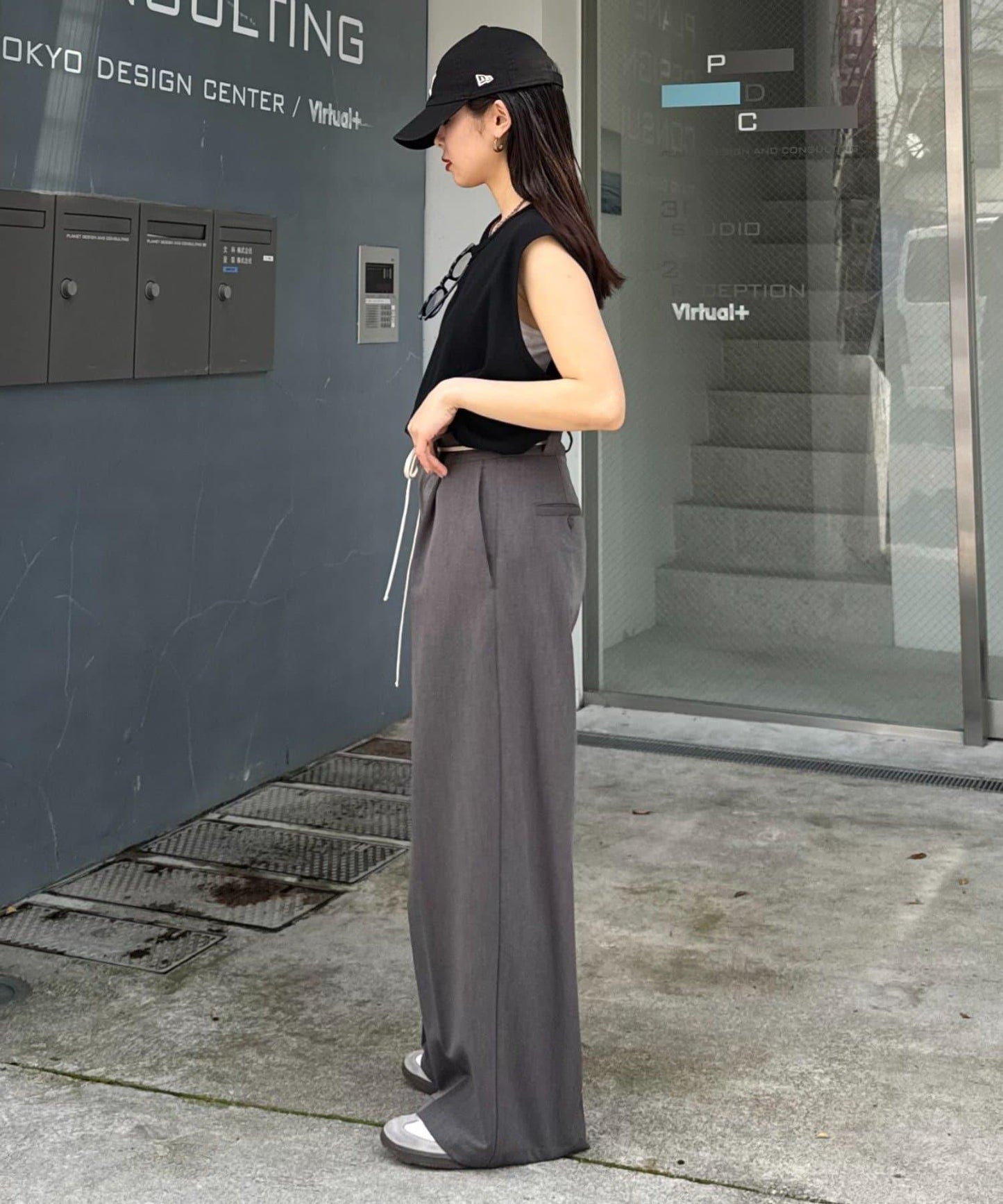 【男女通用】接觸冷感條紋無袖背心